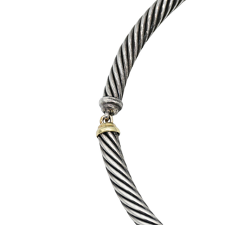 DAVID YURMAN | Two-Tone Buckle Collar Necklace