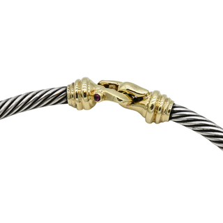 DAVID YURMAN | Two-Tone Buckle Collar Necklace