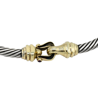 DAVID YURMAN | Two-Tone Buckle Collar Necklace