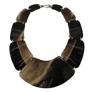 La Ligne Corne Horn Collar Necklace