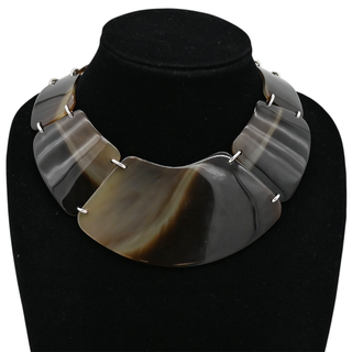 La Ligne Corne Horn Collar Necklace