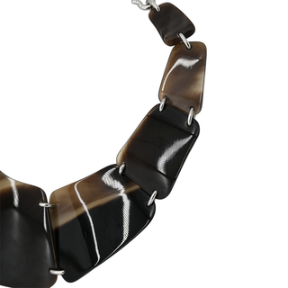 La Ligne Corne Horn Collar Necklace