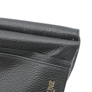 FAURE LE PAGE | Daily Battle Black & Gray Coated Canvas Zip Around Wallet