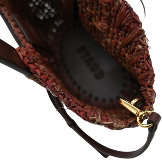 Shirley Multicolor Raffia Top Handle Mini Bag