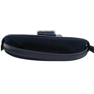 Dark Blue Denim Small Bucky Crossbody Bag