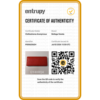 BOTTEGA VENETA | Muted Red-Orange Intrecciato Leather Bifold Continental Wallet