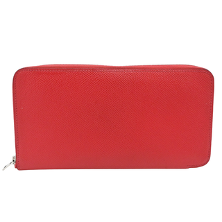 HERMES | Silk'In Bougainvillea Epsom Leather Zip Around Wallet