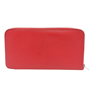 HERMES | Silk'In Bougainvillea Epsom Leather Zip Around Wallet
