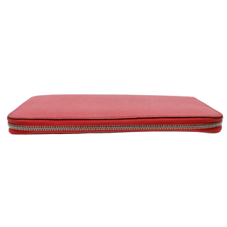 HERMES | Silk'In Bougainvillea Epsom Leather Zip Around Wallet