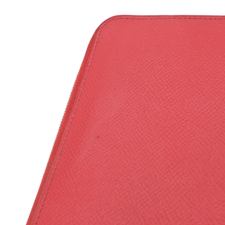 HERMES | Silk'In Bougainvillea Epsom Leather Zip Around Wallet