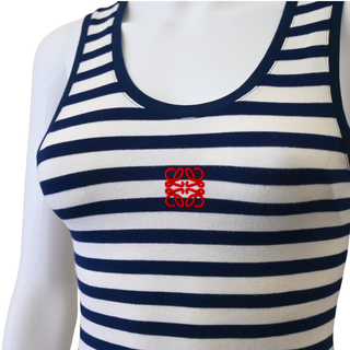 Anagram Striped Tank Top