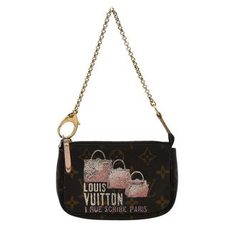 LOUIS VUITTON | Monogram Rue Scribe Mini Pochette Accessoires Limited Edition