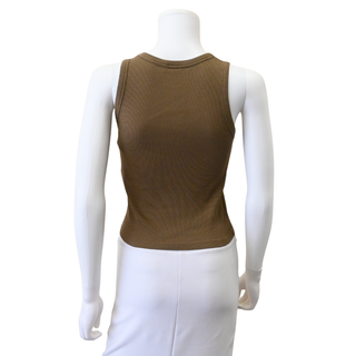 Glazed Brown Triomphe Tank Top