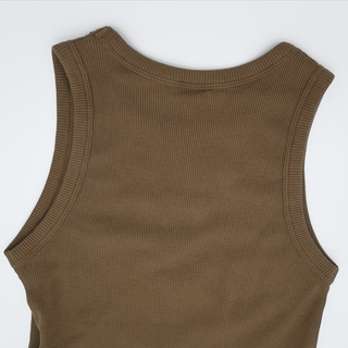 Glazed Brown Triomphe Tank Top