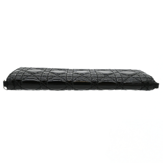 Black Lady Dior Patent Cannage Chain Clutch