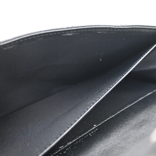 Black Lady Dior Patent Cannage Chain Clutch