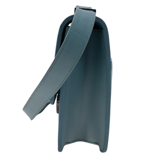 Blue Slate Leather 30 Montaigne Crossbody Bag