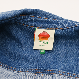 Denim Bomber Mini Jacket