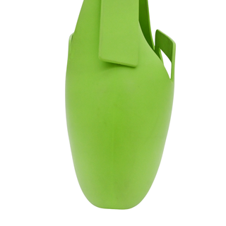 Lime Green Punch Rubber Molded Shoulder Bag