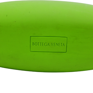 Lime Green Punch Rubber Molded Shoulder Bag