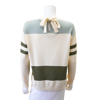 BRUNELLO CUCINELLI | Striped Wool-Blend Knit Sweater