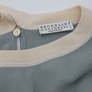 BRUNELLO CUCINELLI | Striped Wool-Blend Knit Sweater
