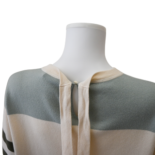 BRUNELLO CUCINELLI | Striped Wool-Blend Knit Sweater