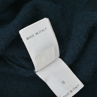 BRUNELLO CUCINELLI | Navy Blue Monili Cashmere Knit Sweater