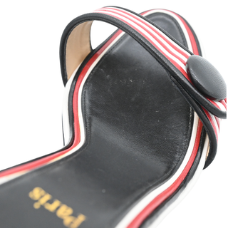 Barabonbon Striped Platform Heels