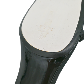 KHAITE | Georgia Kitten-Heel Patent Heel Sandals