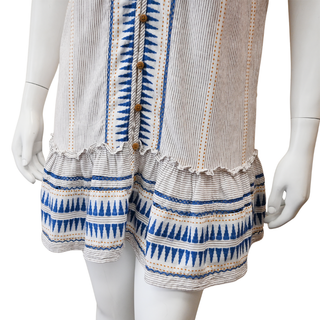 Lorraine Geo-Print Mini Dress
