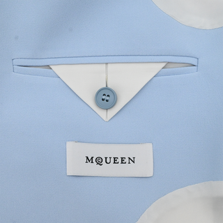 ALEXANDER MCQUEEN | Light Blue Tailored Blazer