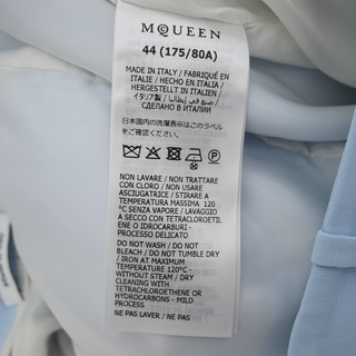 ALEXANDER MCQUEEN | Light Blue Tailored Trousers