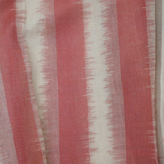CHRISTIAN DIOR | Pink Striped Cotton Midi Skirt