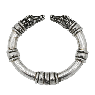 Sterling Silver Alligator Bracelet