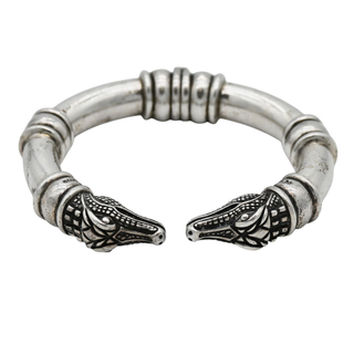 Sterling Silver Alligator Bracelet