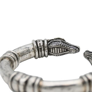 Sterling Silver Alligator Bracelet