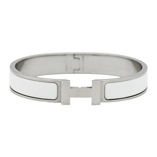 Matte White Clic HH Bracelet