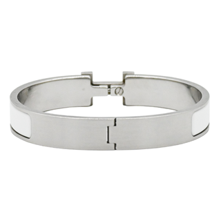 Matte White Clic HH Bracelet