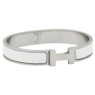 Matte White Clic HH Bracelet