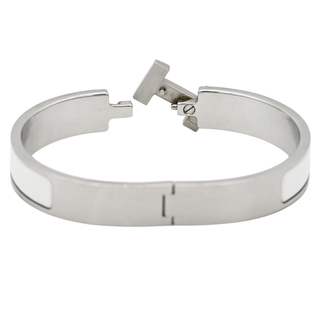 Matte White Clic HH Bracelet