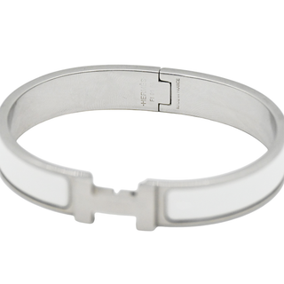 Matte White Clic HH Bracelet