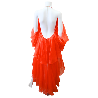 ZIMMERMANN | Natura Tiered Silk Organza Mini Dress