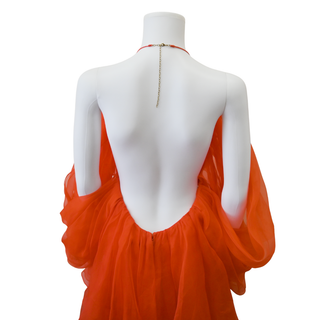 ZIMMERMANN | Natura Tiered Silk Organza Mini Dress