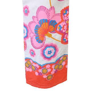 DIESEL | Pink Flower Power Linen-Blend Jeans