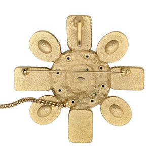 CHANEL | Gripoix Cross Brooch