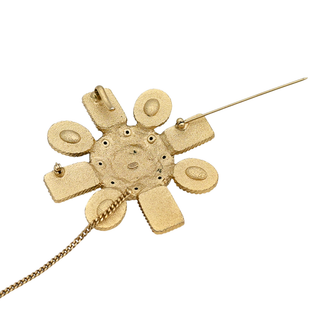 CHANEL | Gripoix Cross Brooch