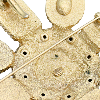 CHANEL | Gripoix Cross Brooch