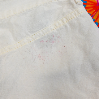 DIESEL | Pink Flower Power Linen-Blend Jeans