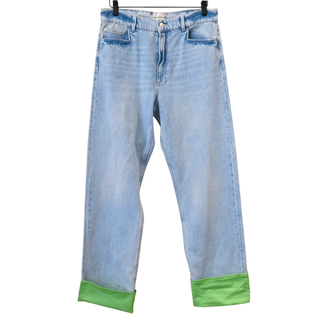 WANDLER | Poppy Straight Leg Cuffed Jeans